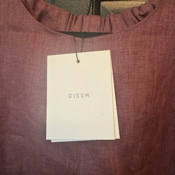 DISSH Red Sleeveless Scoop Neck Sundress Maxi - Picture 2 of 7